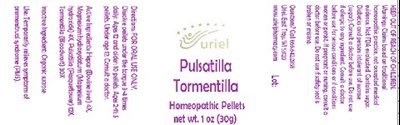 Pulsatilla Tormentilla Pellets (Pulsatilla Tormentilla Pellets)
